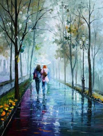 Handmade Palette Knife Modern Oil Painting on Canvas